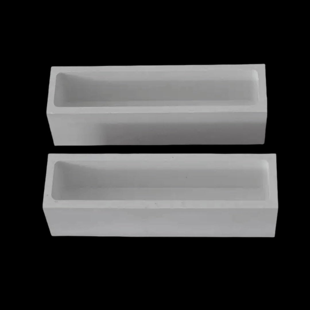 Tiegel aus hochreiner Bornitrid-Keramik – hochtemperaturbeständiger Isolierbehälter for die Industrie, 1 Stück(50x20x20mm With Lid)
