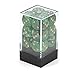 Chessex DND Dice Set D&D Dice-16mm Vortex Green and Gold Plastic Polyhedral Dice Set-Dungeons and Dragons Dice Includes 12 Dice – D6, Various (CHX27635)
