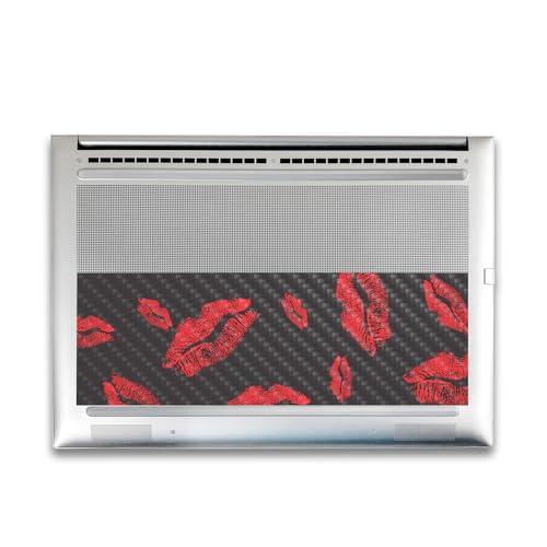 Image of Carbon Fiber Gaming Skin Compatible with HP Envy x360 16 inch (2023) - Kiss Me - Premium 3M Vinyl Protective Wrap Decal Cover - Easy to Apply | Crafted in The USA by MightySkins