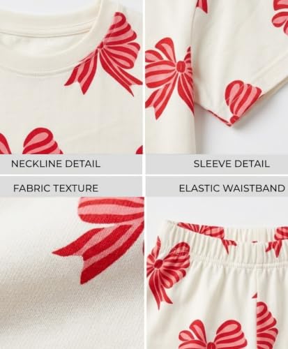 Image of ANTHRILO Sleepwear Shorts Set for Girls| Material: 100% Pure Cotton | Fabric: Skin-Friendly, ensuring a Soft Touch on Delicate Skin| Fit: Regular |Age Range: Suitable for Girls Aged 0-14 Years