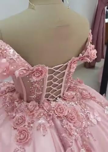 Image of Zhangyo Sparkly Tulle Homecoming Dresses for Teens Off Shoulder DAMA Dress