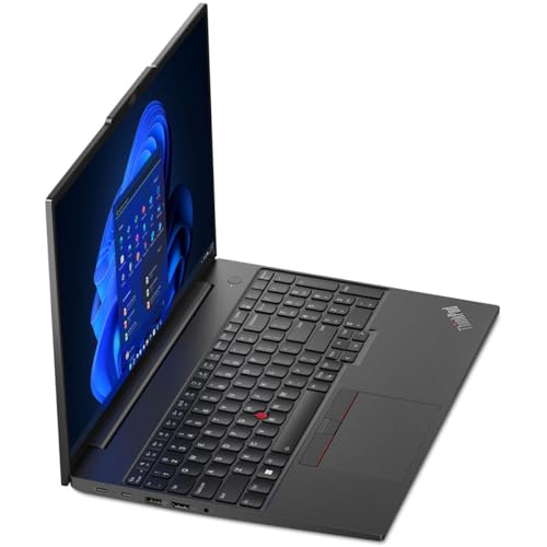 Image of Lenovo ThinkPad E16 Gen 1 21JT001AUS 16 inch Touchscreen Notebook - WUXGA - 1920 x 1200 - AMD Ryzen 7 7730U Octa-core (8 Core) 2 GHz - 16 GB Total RAM - 8 GB On-Board Memory - 512 GB SSD - Graphite Black