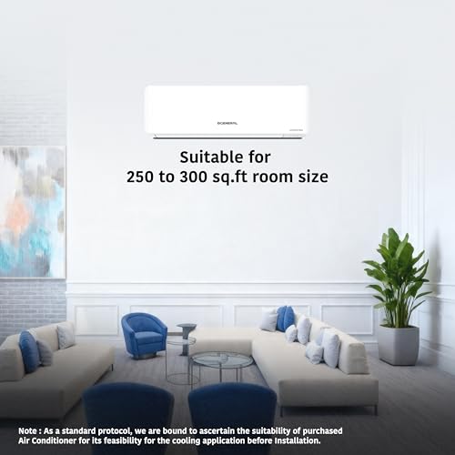 Image of GENERAL 2 Ton BEE 2026 4 Star Rated,Inverter Split AC(ASGG24CGAA-B, White,Copper,7040W,Powerful Cooling,15m Long Reach Airflow,4 Way Swing,55C Max,Suitable for 250~300 Sft,Free Standard Installation)