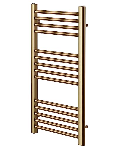 Greened House Brass Towel Radiator 400x800mm