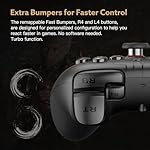 8Bitdo Ultimate 2C Wireless Controller für Windows PC und Android, mit Hall-Effekt-Joysticks und Hall-Triggern, keine Drift, 1000Hz Polling-Rate, Remappable L4/R4 Bumpers - Black Myth: Wukong – Bild 3