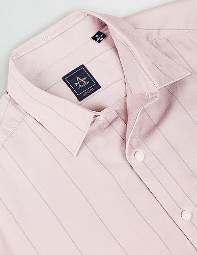 Image of Arrow Men's Cotton Striped Regular Fit Shirt