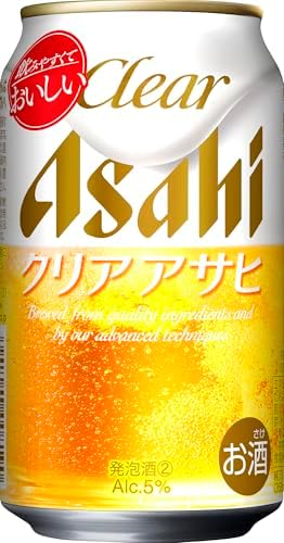 （06:00時点） クリアアサヒ アサヒ ビール350ml24本 発泡酒 新ジャンル 【のみやすくて美味しい】
