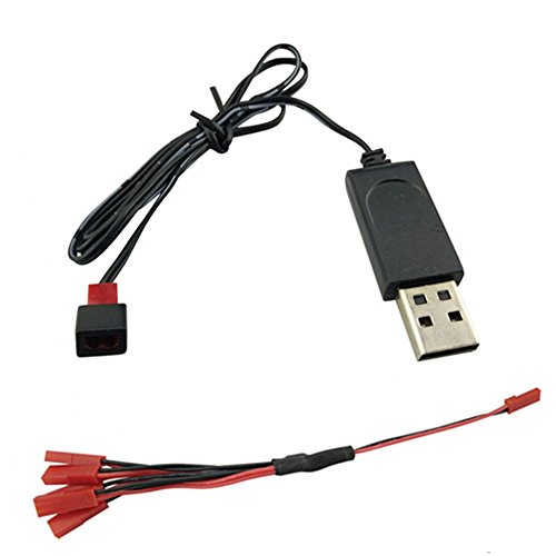 sea jump 1S 3.7V Lithium Battery USB Charger for MJX X400 X800 X500 for UDI U818 U817 for WLtoys V686 V636 V959 Four-Axis Aircraft Parts