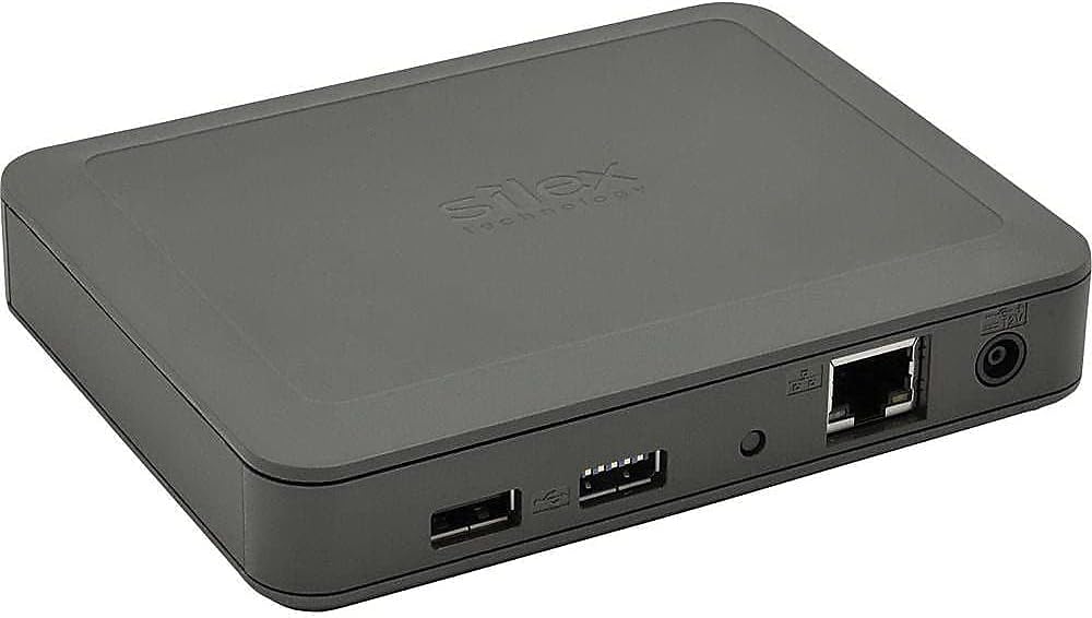 Silex Gigabit USB 3.0 High Throughput Device Server, Black (DS-600-US)