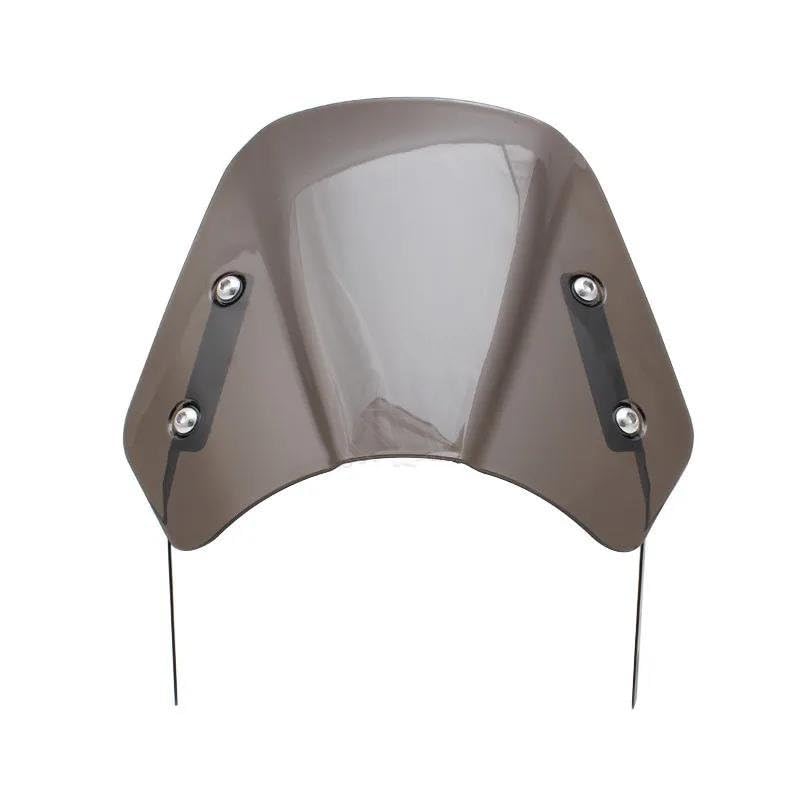 Déflecteur de vent moto universel pour phare rond 5-7 pouces et pare-brise ABS
