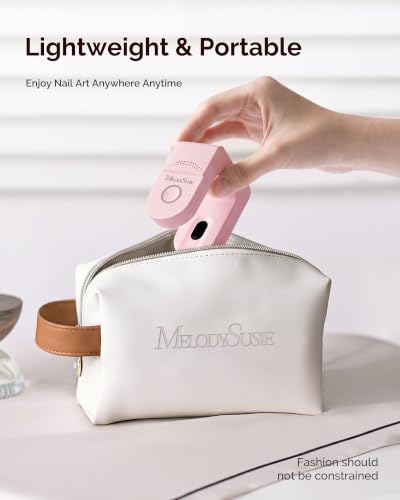 Image of MelodySusie Mini UV Nail Lamp P-ART04G for Single-Finger Quick Touch-Ups