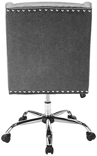 Great Deal Furniture Quentin Home Office Microfiber Desk Chair, Slate #TOP2