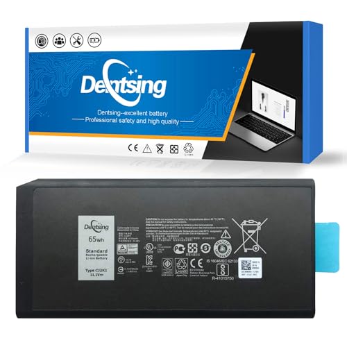 Image of CJ2K1 (11.1V 65Wh /5700mAh) Compatible Laptop Battery with Dell Latitude 14 Rugged 5404 7404 E5404 E7404 Series 0DKNKD X8VWF 4XKN5 5XT3V 05XT3V VCWGN 0VCHGN 09FN4 XN4KN XRJDF YGV51 453-BBBE