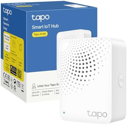 Tapo H100 – Concentrador Inteligente con 19 Tonos, Control centra...