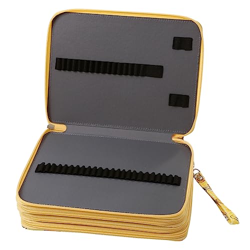 Image of 184 Slots Pencil Case Organizer w /Removal Handle Strap