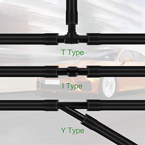Car Windshield Washer Hose Set 5m Rubber Universal Windscreen Wiper Hose With 30 PCS Hose Connectors Y I T Type Connect Car Water Pump And Nozzles Car Accessories Black