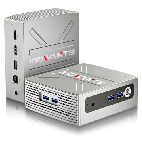 KG1 Mini computadora de escritorio Windows 11 Pro preinstalada, Intel N4000 (hasta 2.6 GHz) Mini PC con 8 GB de RAM 128 GB M.2 SSD, USB 3.0, HDMI 4K, BT5.0, WiFi 5, 4K HDMI, puerto Gigabit para
