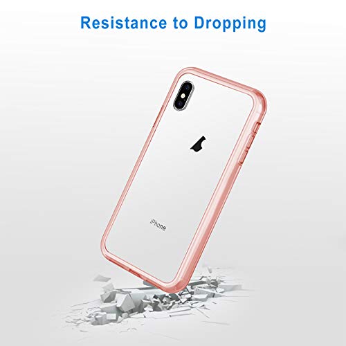 Jetech Case For Iphone Xs Max 6.5-Inch, Shock-Absorption Bumper Cover (Rose Gold) #TOP4