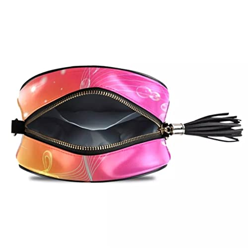 Sac zippé en cuir robuste avec grand compartiment notes de musique - 6