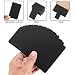 Tomoyuki 150 Pcs Black Blank Business Cards, 3.46 x 2.04 inch /8.8 x 5.2 cm