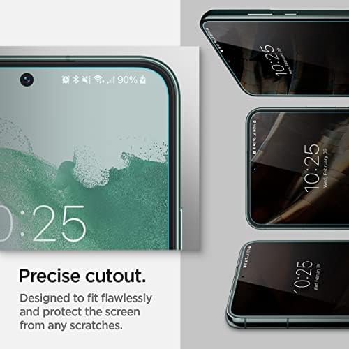 Spigen 2 Pack EZ Fit Tempered Glass Screen Protector for Samsung Galaxy S22 Plus