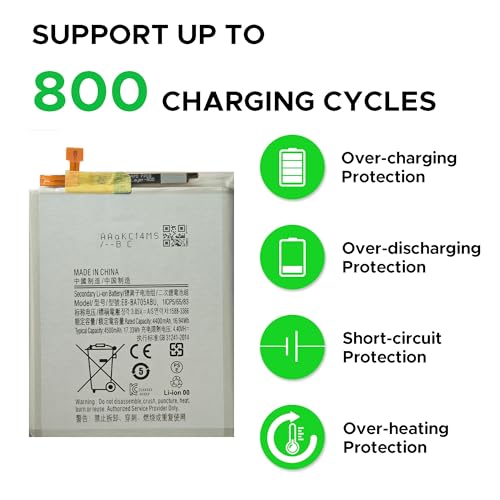 Image of GREEN FUSION for Galaxy A70 EB-BA705ABU Battery Compatible with Galaxy A70 4G with Installation Instruction & Repair Toolkit SM-A705F, SM-A705FN, SM-A705GM, SM-A705MN, SM-A7050, SM-A705W
