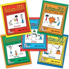 Autism & PDD Picture Stories & Language Activities: 5-Program Set