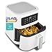 Produktbild MEDION E40 XL Heißluftfritteuse (5,2 Liter, Airfryer, 2.150 Watt, 9 Automatikprogramme, Backfunktion, ölfreies Frittieren, Touch Bedienfeld, LED Anzeige, ILAG PFAS-frei) matt