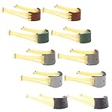 Chudian 10 pcs Tirachinas de Caza Gomas Tirachinas Caza Catapulta, Gomas para Tirachinas de Caza Goma Tirachinas Recambio con 3 Gomas Tirachinas de Latex Natural para Recambio al Aire Libre