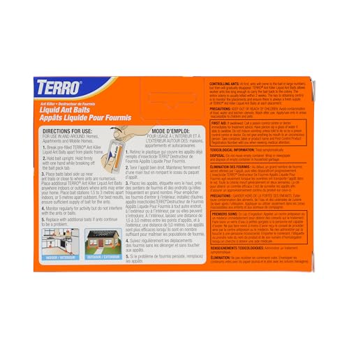 TERRO Liquid Ant Bait Stations T300CAN - Liquid Bait to Eliminate Ants - Bait System - 6 Count Stations for Effective Indoor Ant Control image 2