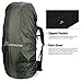Mardingtop 65L Molle Hiking Internal Frame Backpacks with Rain Cover Black-65L
