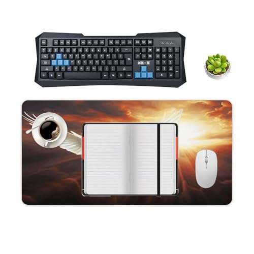 Dove Sun Art Desk Pad grande antideslizante de escritorio miniatura 4
