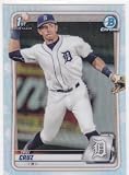 2020 BOWMAN CHROME DRAFT TREI CRUZ REFRACTOR RC ROOKIE CARD