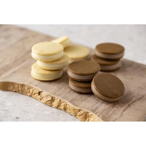 あら、りんご。りんごバタークッキー チョコ&ホワイトチョコ 各5個(計10個) スイーツ お菓子 バタークッキー(フィナンシェ)