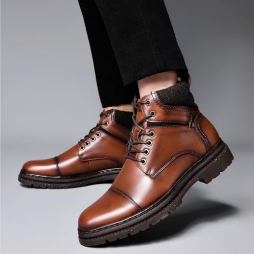 Image of Arkbird Men's Chukka Boots Genuine Leather Ankle Boot for Men Classic Casual Oxford Style Footwear