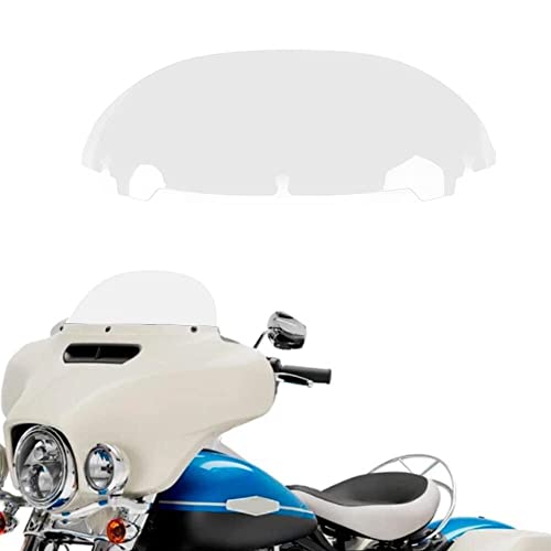 Image of Clear 7 inch Tint Windshield Windscreen Compatible for 2014-2022 Harley Davidson Touring Street Glide Electra Glide FLHT FLHTCU Ultra Classic Glide FLHX FLHTK 14-22