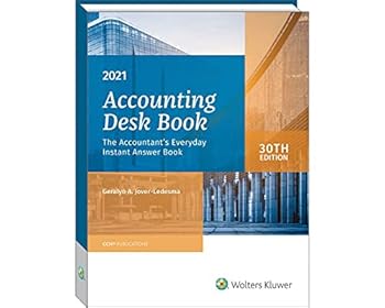 Paperback Accounting Desk Book (2021) Book