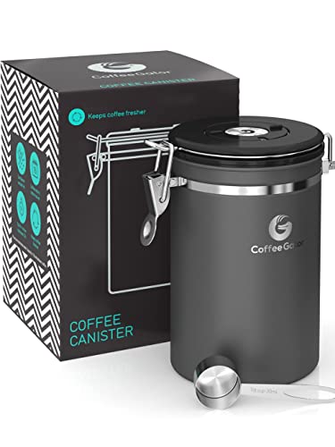 Coffee Gator Stainless Steel Coffee Canister