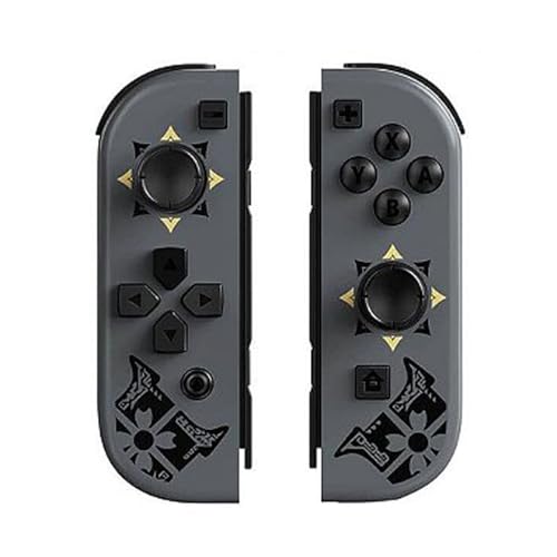 Controle Sem Fio Compatível com Console Switch Manete Joystick (L) + (R) Monster Hunter Rise Wireles