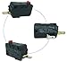 LONYE WB24X829 D3V-16G-3C25 Microwave Door Switch Replacement for GE Kenmore Frigidaire Microwave 5304440026 WB24X10029(SPST-NO)(Pack of 2)