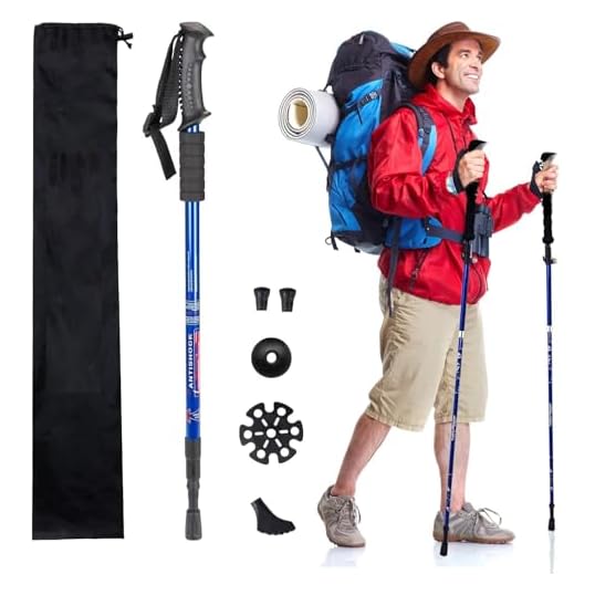 Hiking Trekking Poles, Collapsible