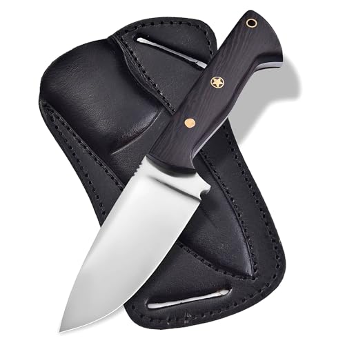 LIFAFA Fixed Blade Hunting Tracker Knife Handmade Cross