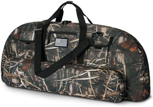 CVLIFE 37″ Compound Bow Case, Bow Bag Soft Bow Case Compact Arrow Case Soft Light-Weight with Backpack Strap, Shoulder Straps Archery Bow Case with Arrow Pocket Padding for Hunting Protection CVLIFE 37″ Compound Bow Case, Bow Bag Soft Bow Case Compact Arrow Case Soft Light-Weight with Backpack Strap, Shoulder Straps Archery Bow Case with Arrow Pocket Padding for Hunting Protection