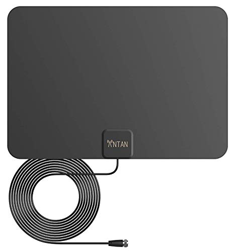ANTAN Indoor Window HDTV Antenna 35-45 Miles Range -Support 8K 4K 1080P UHF