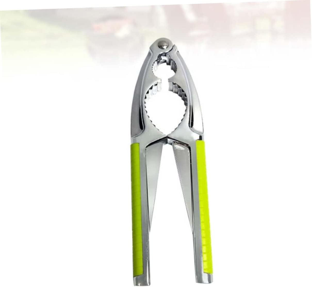 2pcs Zinc Alloy Walnut Pliers Tool for Easy Nut Cracking Portable Nut Shucker for Almonds Hazelnuts and More Non- Handle Kitchen Gadget for Home and Restaurant image 2