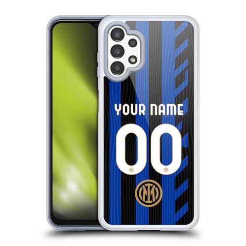 Coque Samsung Galaxy A13 protection militaire gel flexible Inter Milan maillot personnalisable