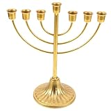 Une attention particulière aux détails : méticuleusement conçu avec des détails complexes, ce bougeoir présente un savoir-faire exceptionnel, des ornements de bougeoir, une décoration de chandelier de hanoukka