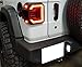iJDMTOY OEM-Fit 3W Full LED License Plate Light Kit Compatible With Jeep 2018-up Wrangler JL JLU, Powered by 18-SMD Xenon White LED Diodes