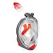 Ranersports 180° GoPro Compatible Full face Snorkel mask Large Viewing Area,See More Water World Than Traditional Snorkeling Masks