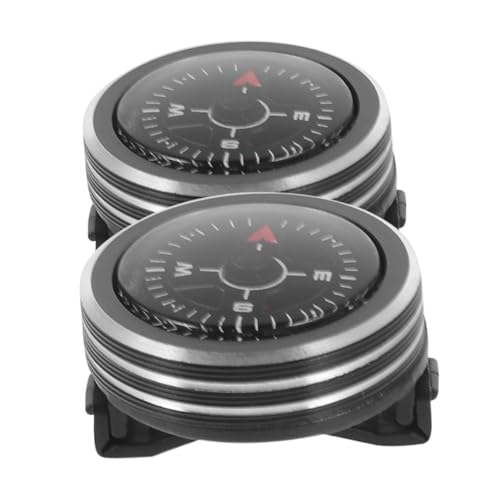 Brújulas de pulsera desmontables TEHAUX para exterior 2 piezas miniatura 1